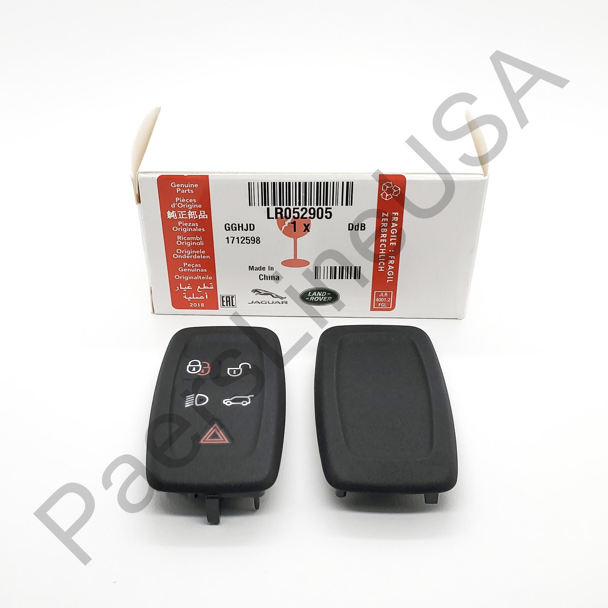 Picture of Genuine Land Rover LR4 Rover Sport Remote Control Key Fob Cover Case LR052905